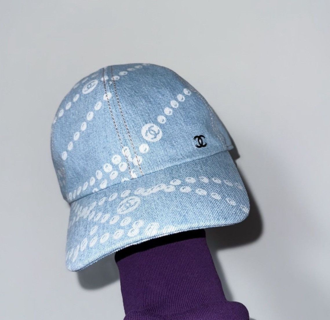 Chanel Chanel logo cc baseball cap Size ONE SIZE - 1 Thumbnail