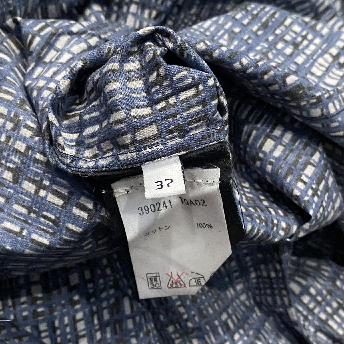 Balenciaga Balenciaga Shirt Check Blue Size US M / EU 48-50 / 2 - 2 Thumbnail