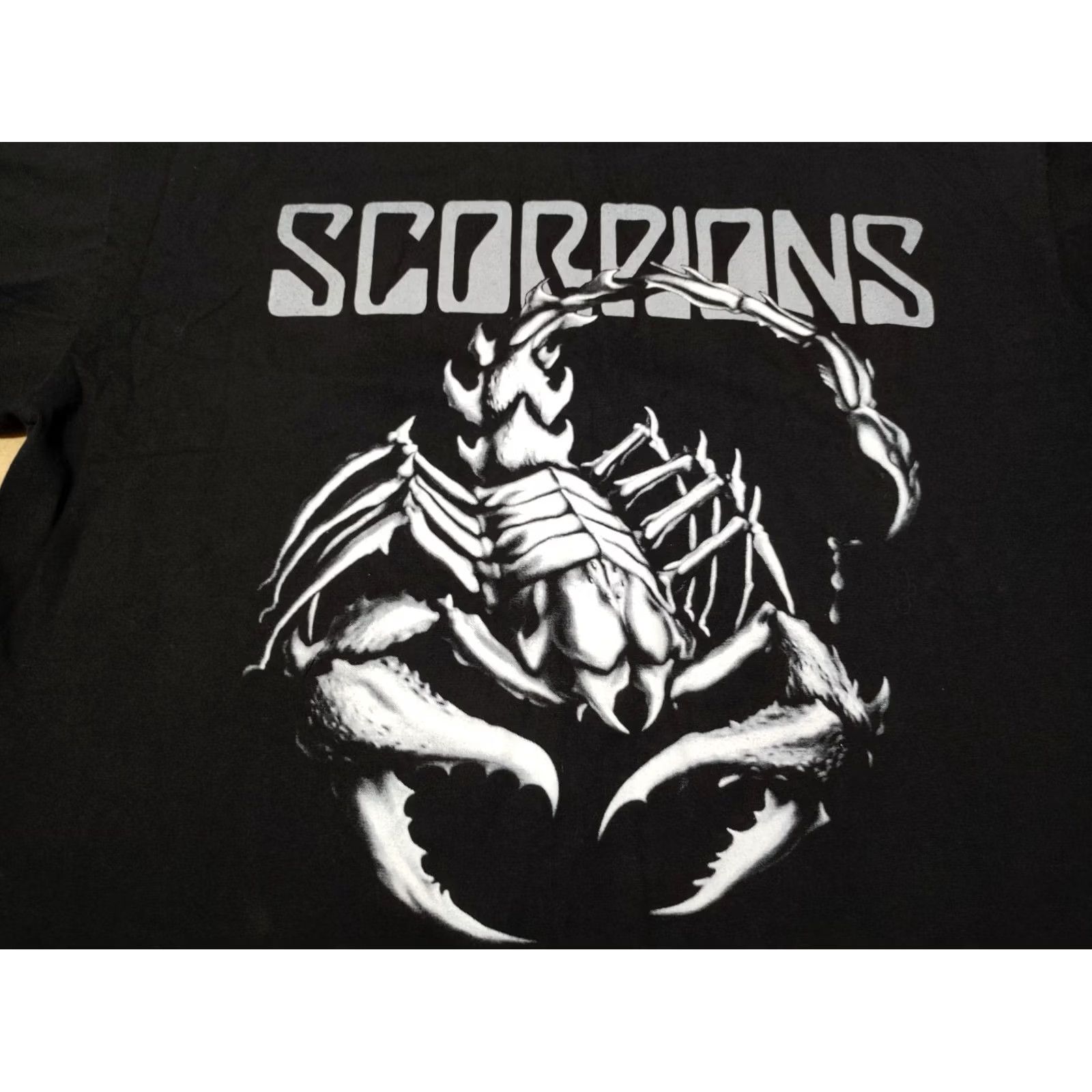 X-LARGE Vintage Scorpions P.K. Sports T-Shirt Mens XL Black Cotton X-Large Shirt Mens XL Black Graphic Print Size US XL / EU 56 / 4 - 7 Thumbnail