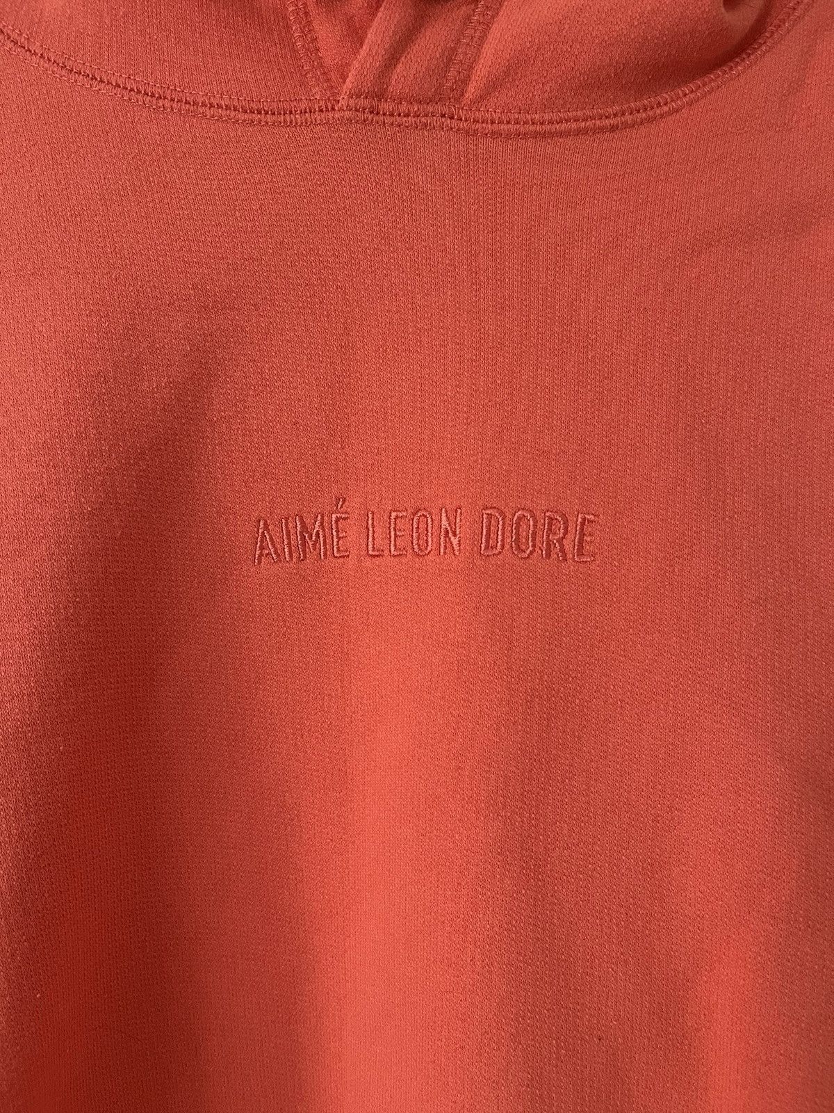 Aime Leon Dore Sz Medium ALD Orange brushed hoodie sweatpants set Size US M / EU 48-50 / 2 - 2 Thumbnail