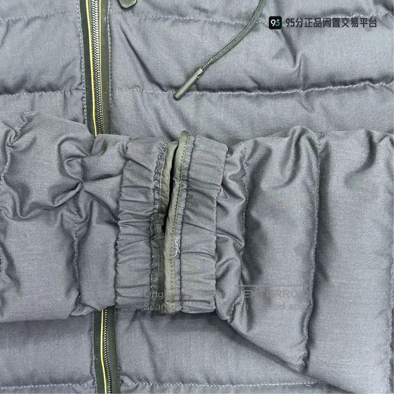 Ermenegildo Zegna Zegna FW22 Navy Quilted Hooded Down Jacket. Size US L / EU 52-54 / 3 - 5 Thumbnail