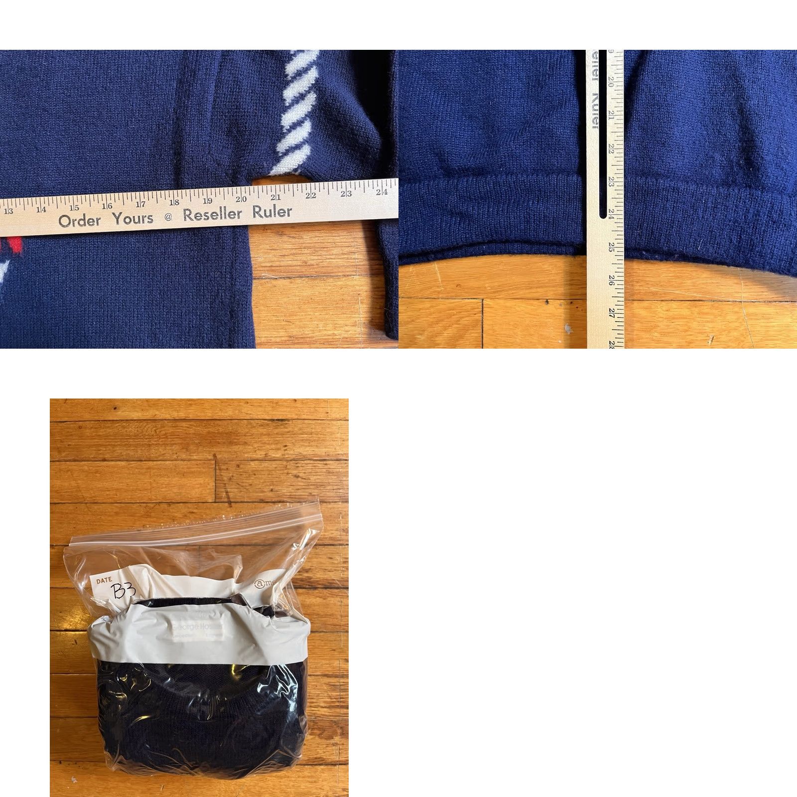 George VINTAGE George Hostler Captain Sailing Anchor Sweater Women's L Blue Size L / US 10 / IT 46 - 8 Thumbnail