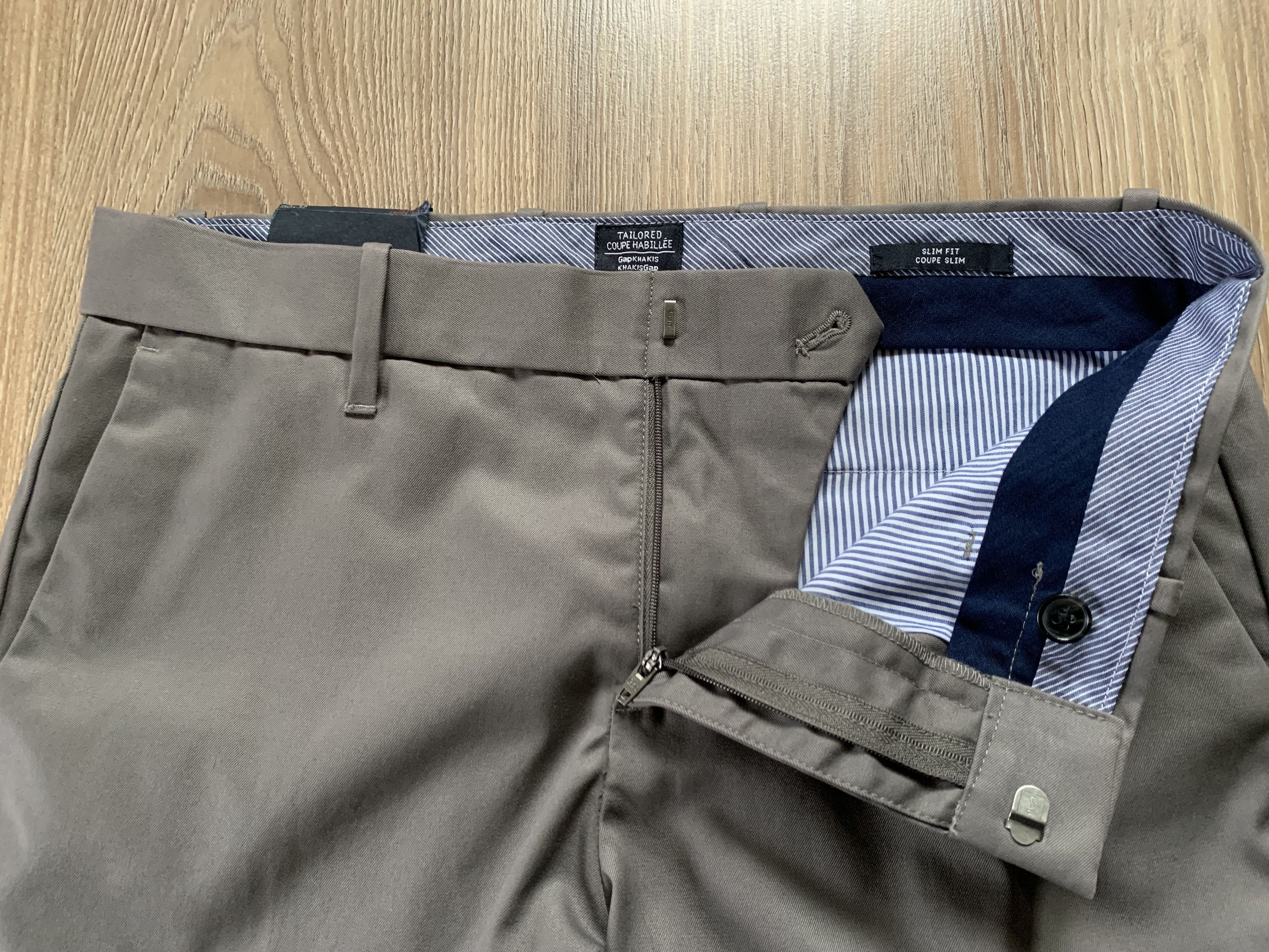 Gap Gap Khaki Mens Casual Pants Trousers Size US 30 / EU 46 - 4 Thumbnail