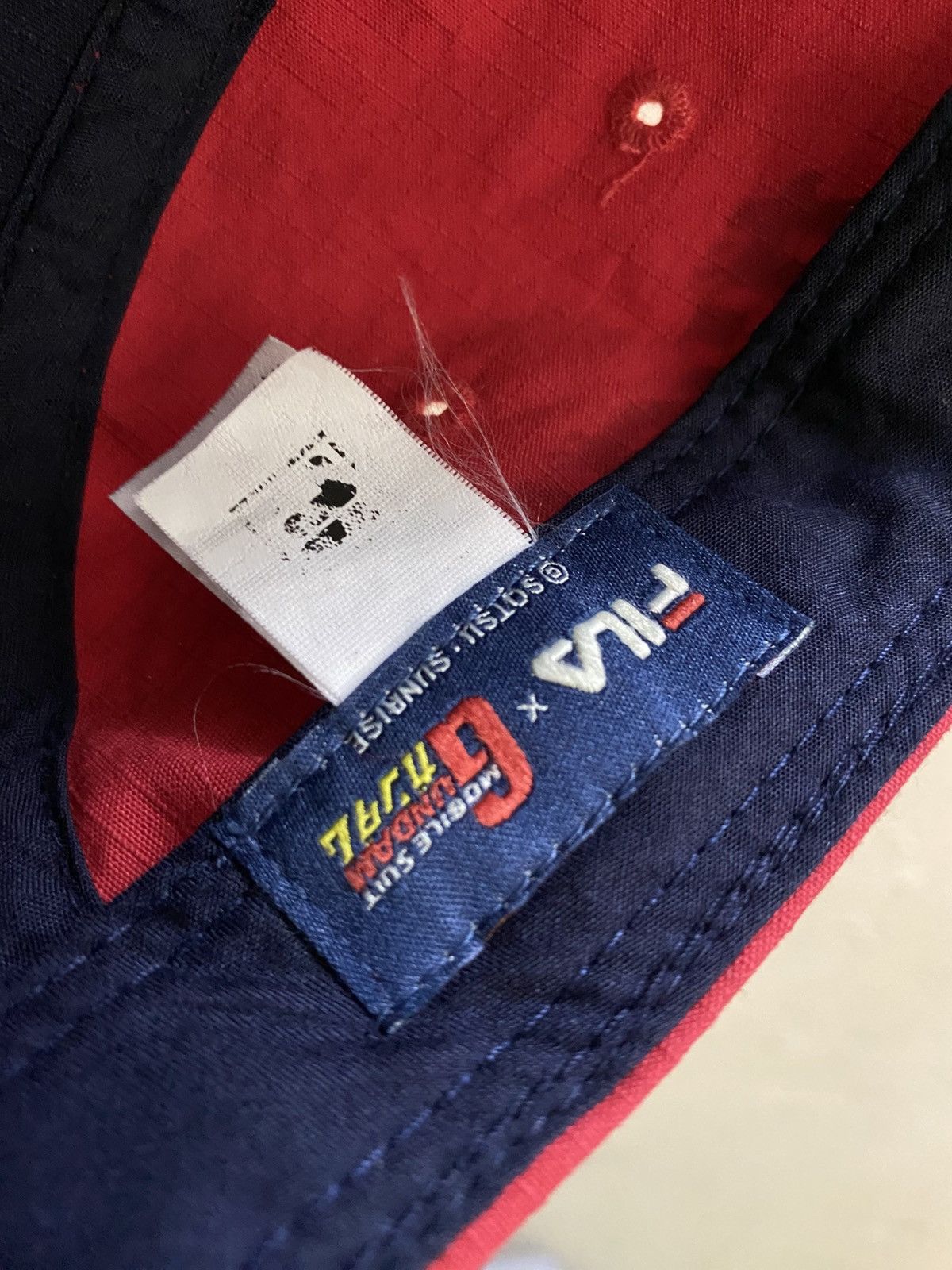 Fila × Japanese Brand Fila x Gundam Mobile Suit Multicolor Camp Cap Size ONE SIZE - 7 Thumbnail
