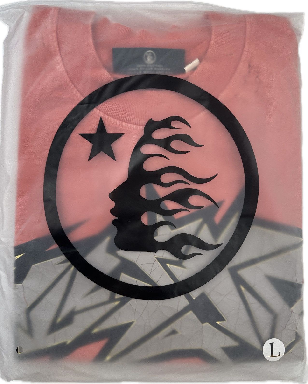 HELLSTAR Hellstar Cracked Print T-shirt Size US L / EU 52-54 / 3 - 7 Thumbnail