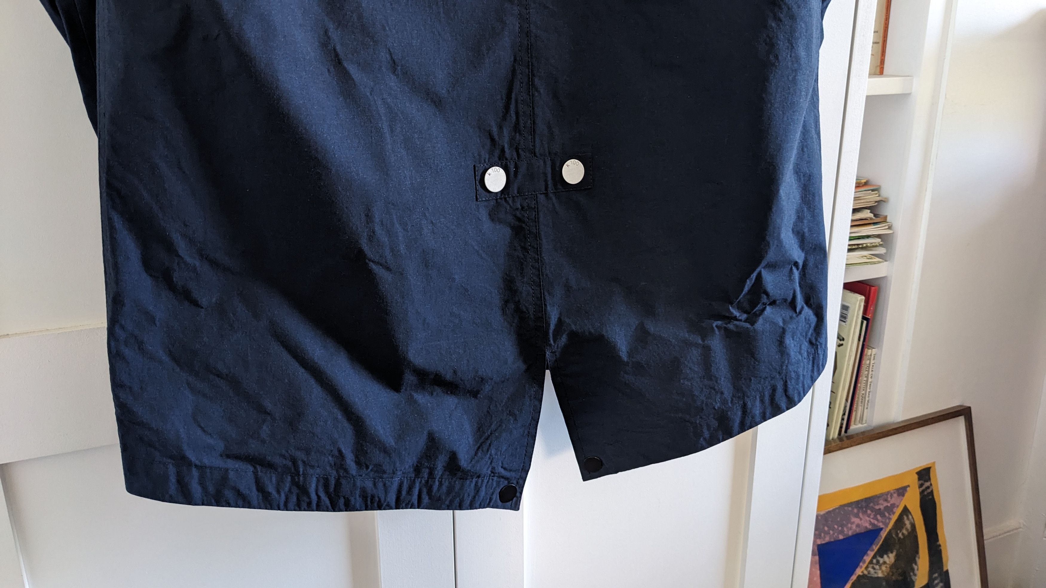 Nigel Cabourn Nigel Cabourn Navy Fishtail Parka Size US L / EU 52-54 / 3 - 6 Thumbnail