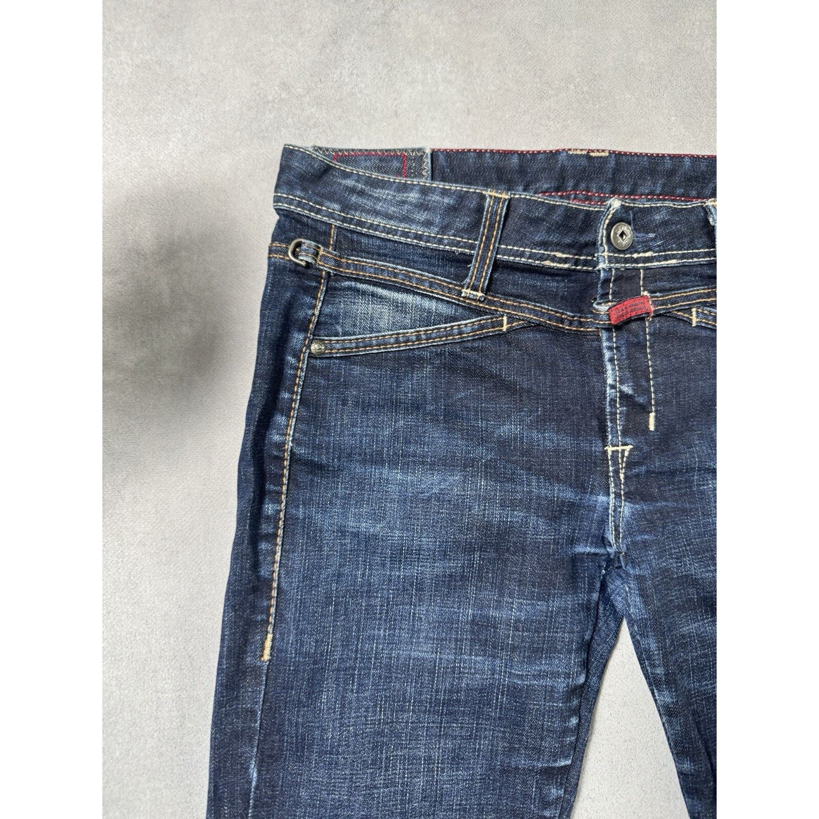 Marithe + Francois Girbaud MARITHE FRANCOIS GIRBAUD Flare Denim Rare Avant Garde Size 27" / US 4 / IT 40 - 2 Thumbnail