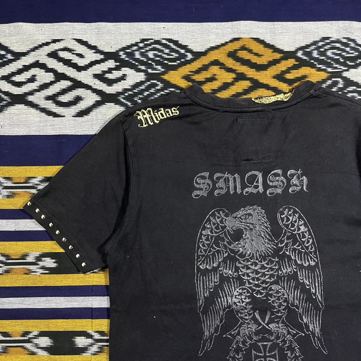 If Six Was Nine × Japanese Brand × Le Grande Bleu (L.G.B.) Y2K Midas Smash Reality T-Shirt Size US S / EU 44-46 / 1 - 2 Thumbnail