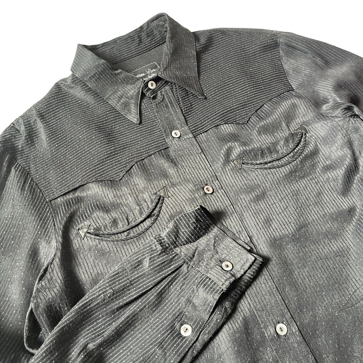 Designer × Japanese Brand × Number (N)ine Number (N)ine Western Shirt Size US L / EU 52-54 / 3 - 2 Thumbnail