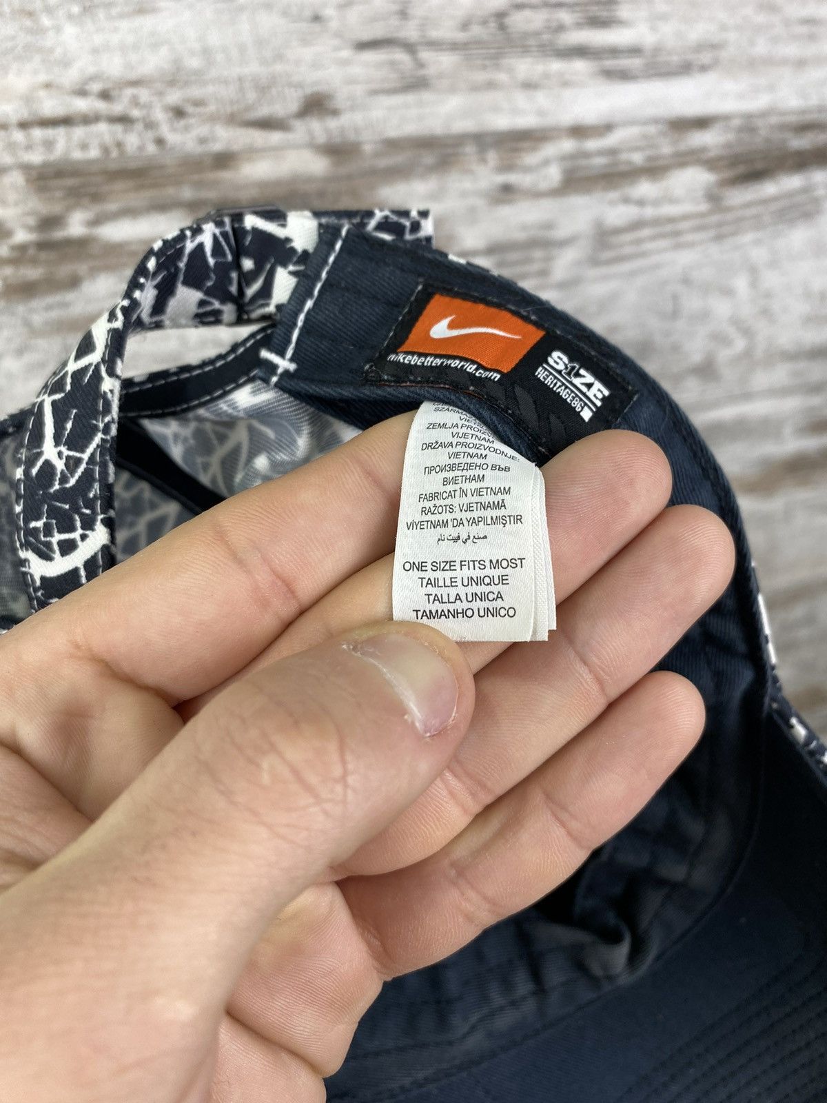 Nike × Vintage Mens Vintage Nike big logo hats cap hat y2k rare swoosh acg Size ONE SIZE - 12 Thumbnail