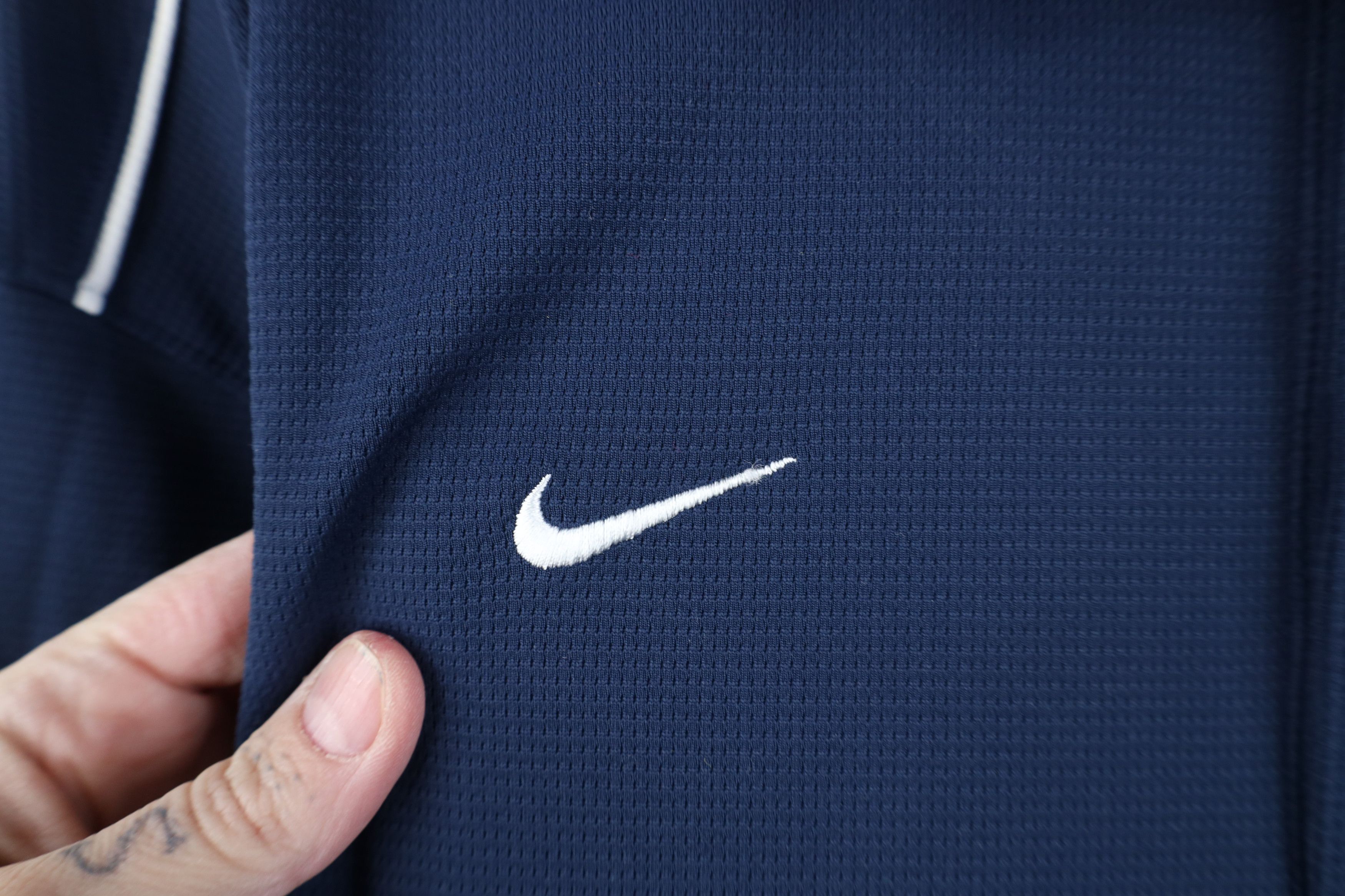 Nike Vintage Nike University of Toledo Football Knit Polo Shirt Size US XXL / EU 58 / 5 - 5 Thumbnail