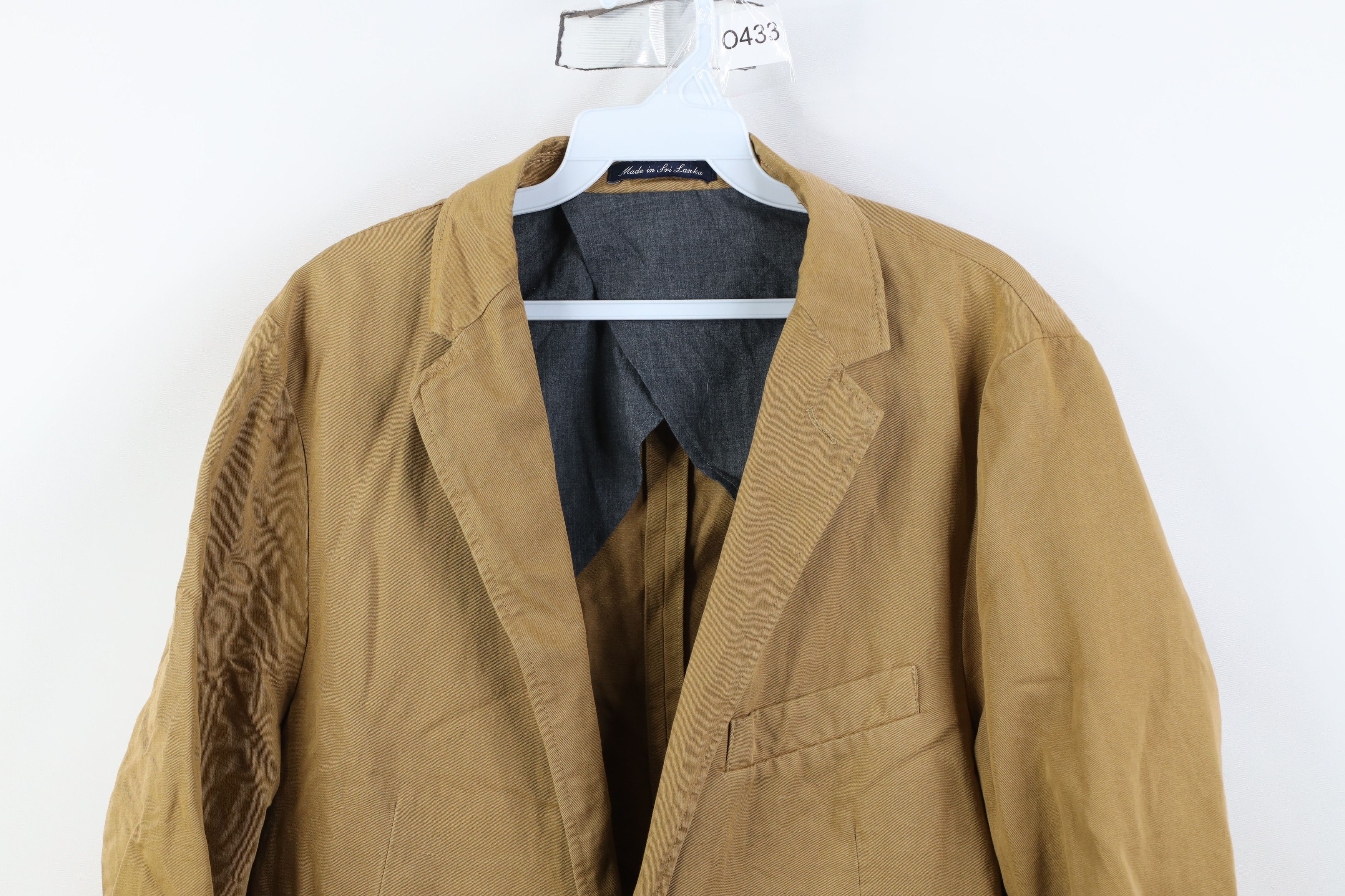 Lands' End Deadstock Vintage Y2K Lands End Fit Twill Suit Blazer Jacket Size US XXL / EU 58 / 5 - 2 Thumbnail