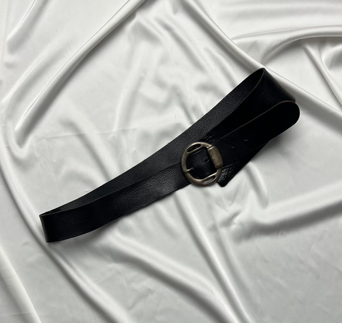 Vintage Vintage leather belt Size ONE SIZE - 1 Thumbnail