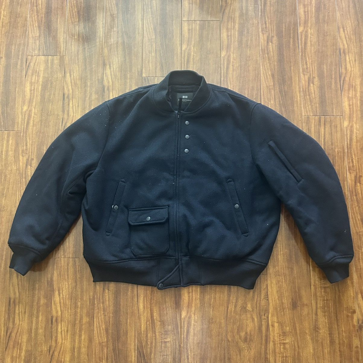 Engineered Garments × Uniqlo Engineered Garments Uniqlo NY Pufftech Bomber Navy Size US XL / EU 56 / 4 - 1 Thumbnail