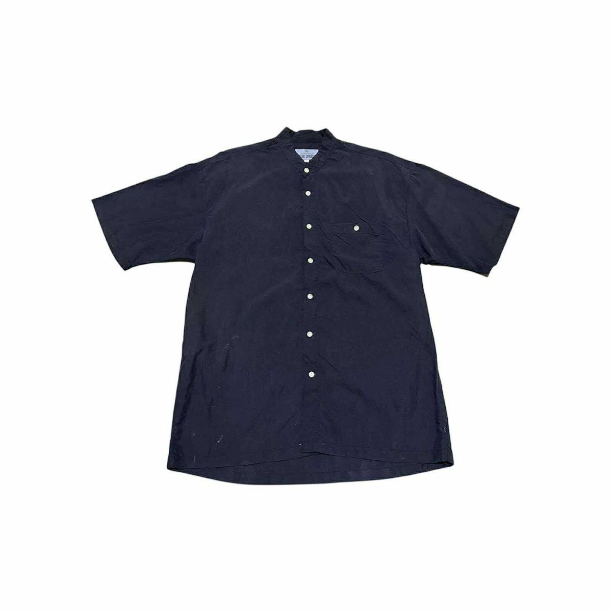 Japanese Brand 🔥 Japanese Vintage High Spirits Shirt Collarless Ss Size US L / EU 52-54 / 3 - 1 Thumbnail