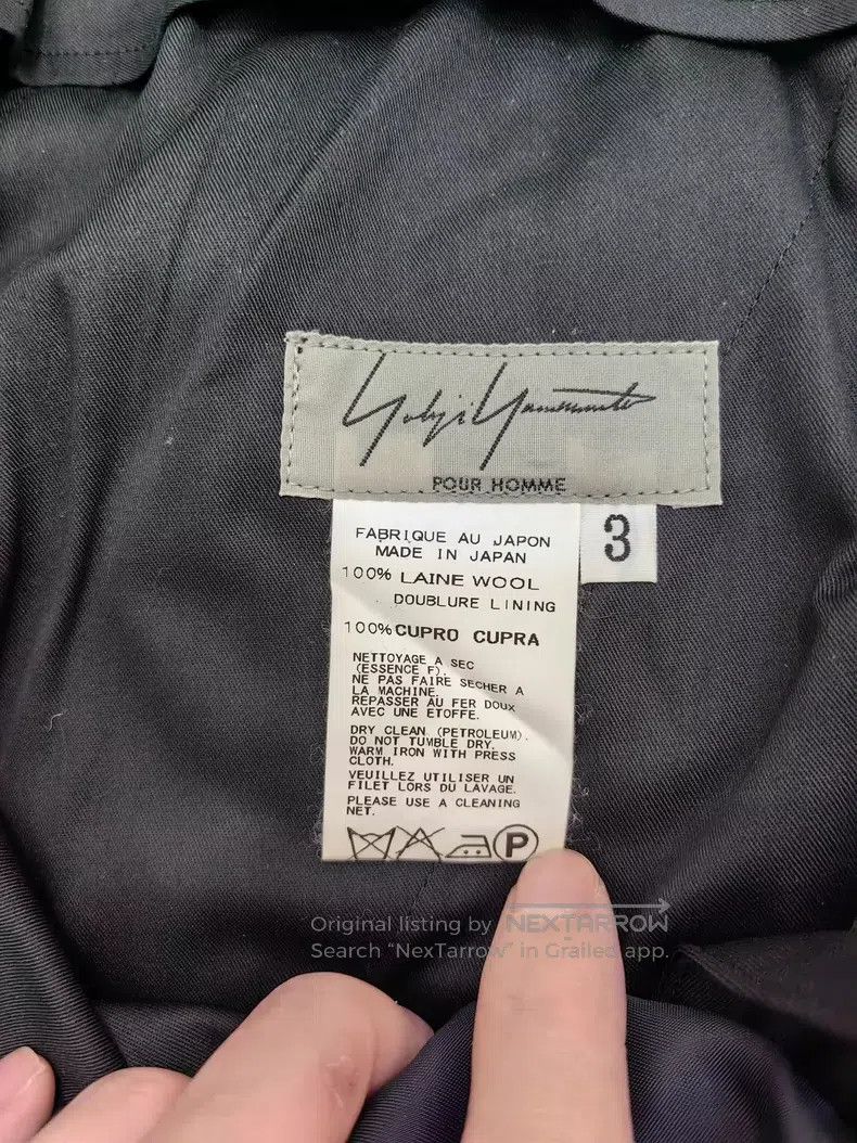 Yohji Yamamoto Yohji Yamamoto size 3 Mainline Pants Size US 30 / EU 46 - 6 Thumbnail
