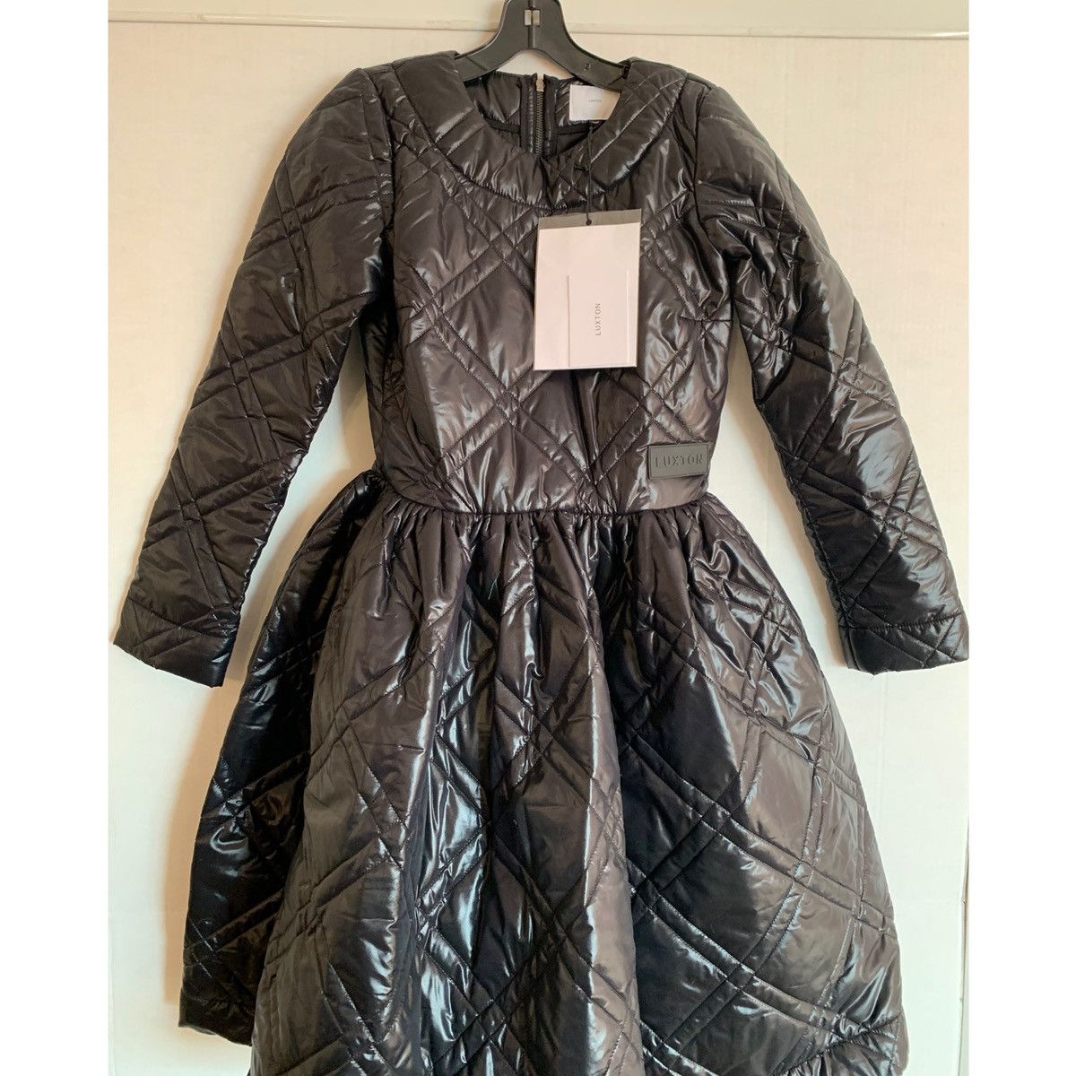 Other LUXTON BLACK QUILTED PUFFER MID DRESS Size M / US 6-8 / IT 42-44 - 6 Thumbnail