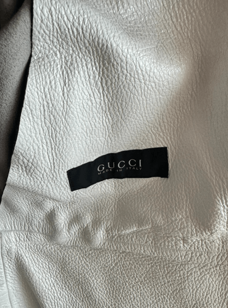 Gucci Gucci Jacket Leather Coat Bike Biker Blazer Vintage EX0002 Size S / US 4 / IT 40 - 4 Thumbnail