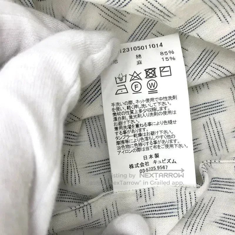Visvim visvim WALLIS S/S KASURI Shirt. Size US L / EU 52-54 / 3 - 4 Thumbnail
