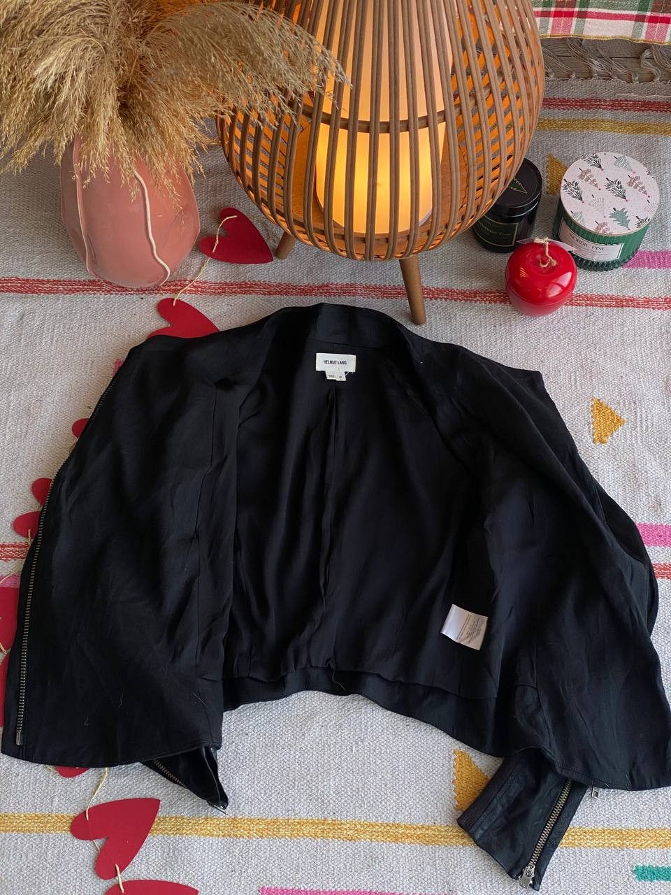 Helmut Lang Helmut Lang Black Asym Jacket Leather Size XS / US 0-2 / IT 36-38 - 3 Thumbnail
