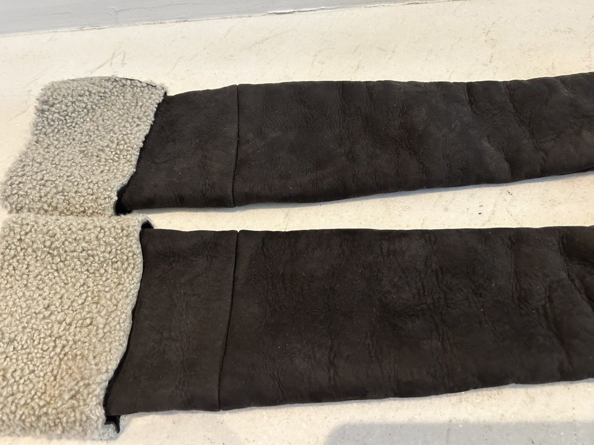 Yves Saint Laurent Yves saint Laurent suede and shearling gloves. 7.5 Size ONE SIZE - 2 Thumbnail