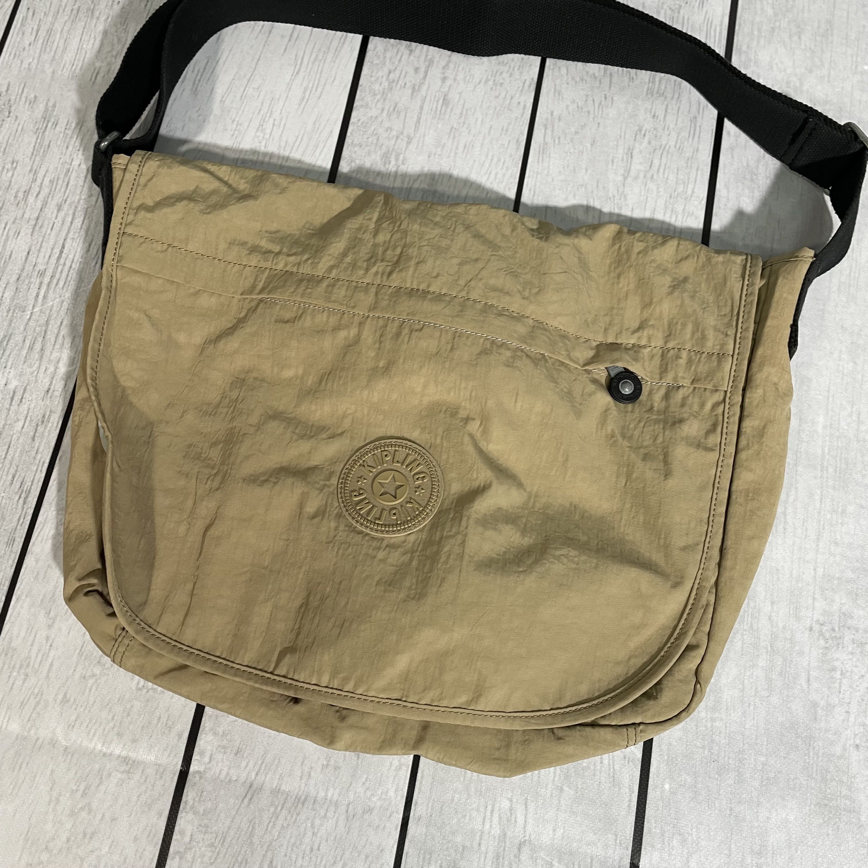 Vintage Vintage Kipling Nylon Messenger Bag, Y2K Crossbody Utility Size ONE SIZE - 3 Thumbnail