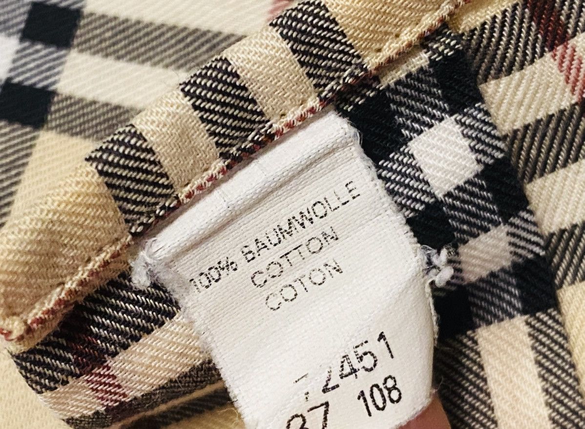 Burberry Burberry Burberrys Checked Shirt Button Downs Nova Check Size US M / EU 48-50 / 2 - 3 Thumbnail