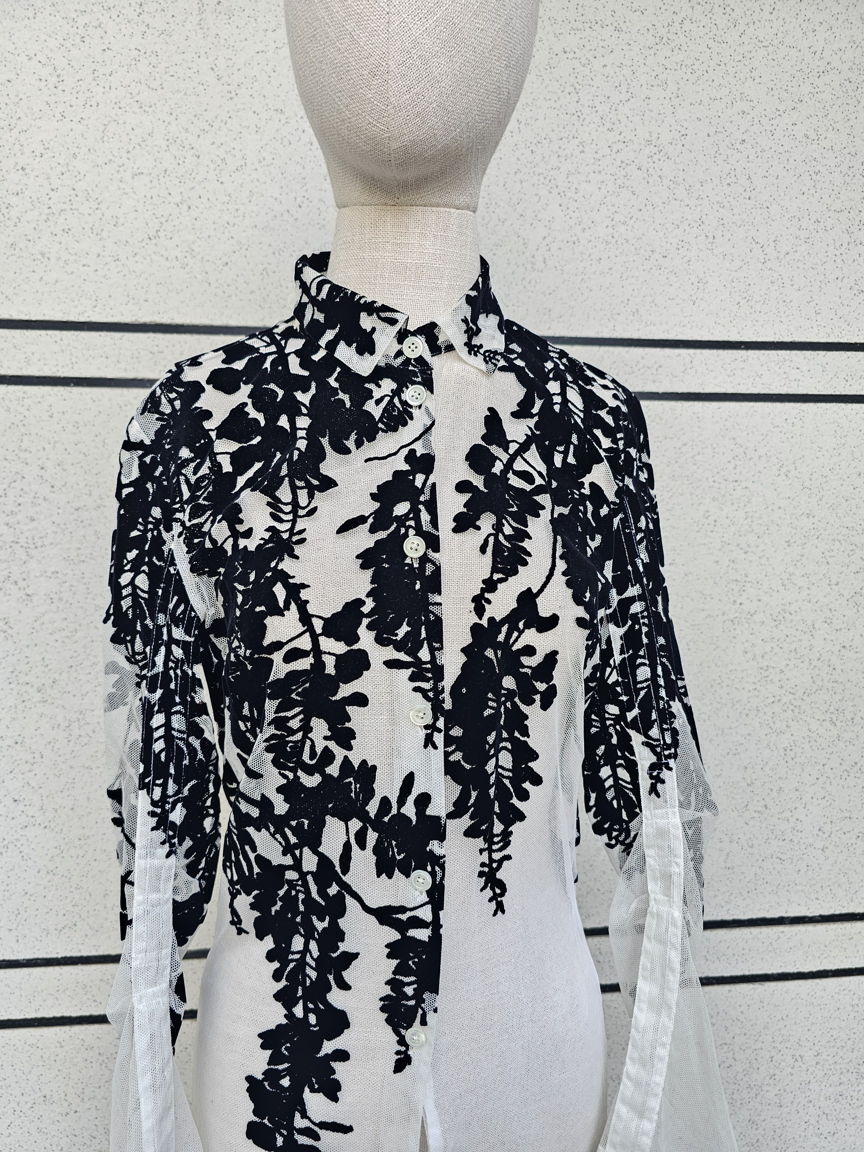 Ann Demeulemeester Ann Demeulemeester Full lace shirt Size S / US 4 / IT 40 - 5 Thumbnail