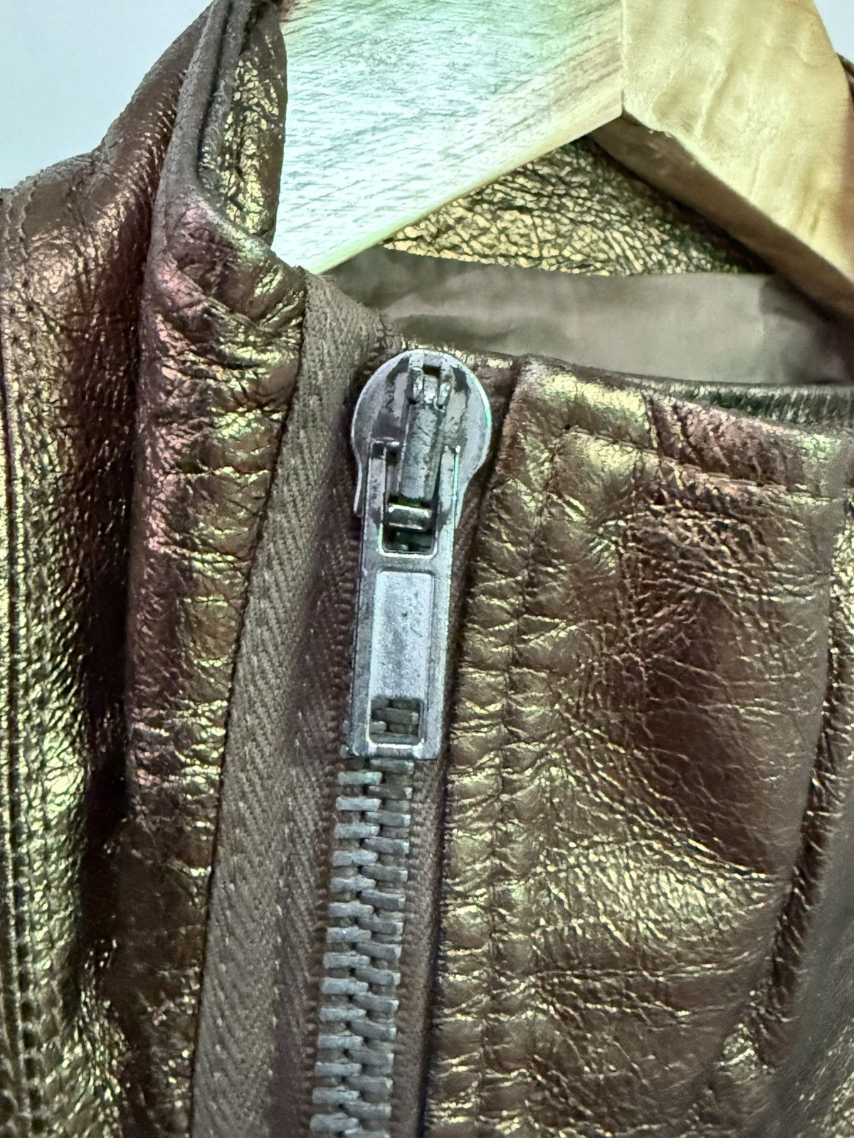 Rick Owens NWT Rick Owens Bronze Neck Jacket Size US S / EU 44-46 / 1 - 7 Thumbnail