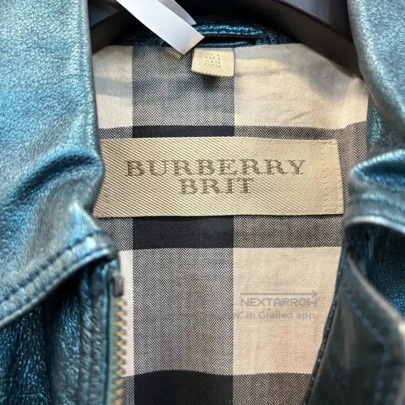 Burberry Burberry Black Leather Women's Jacket for Spring. Size XXS / US 00 / IT 34 - 4 Thumbnail