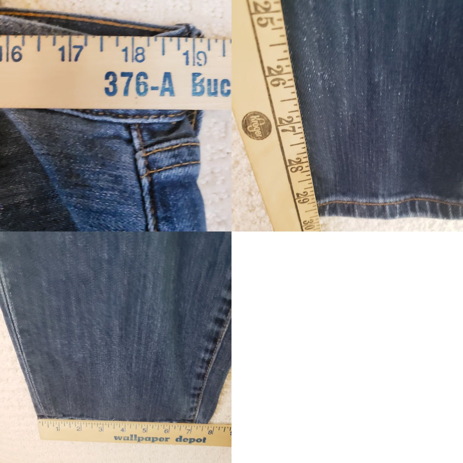 Lucky Brand Lucky Brand Men's 221 Original Straight Jeans Blue Wash Stretch Denim 38x30 Size US 38 / EU 54 - 11 Thumbnail
