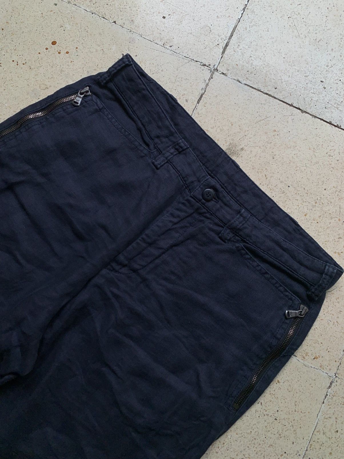 Emporio Armani Vintage Emporio Armani Antinea SRL linen pant Size US 30 / EU 46 - 2 Thumbnail