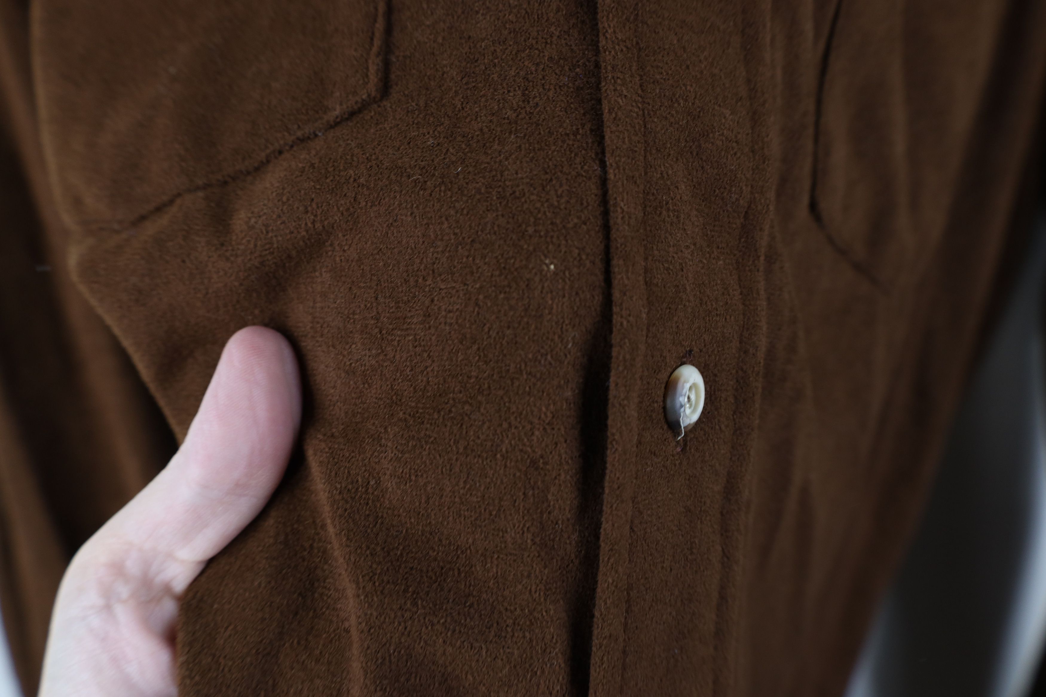 Vintage Vintage 60s 70s Streetwear Cloth Collared Button Shirt USA Size US L / EU 52-54 / 3 - 4 Thumbnail