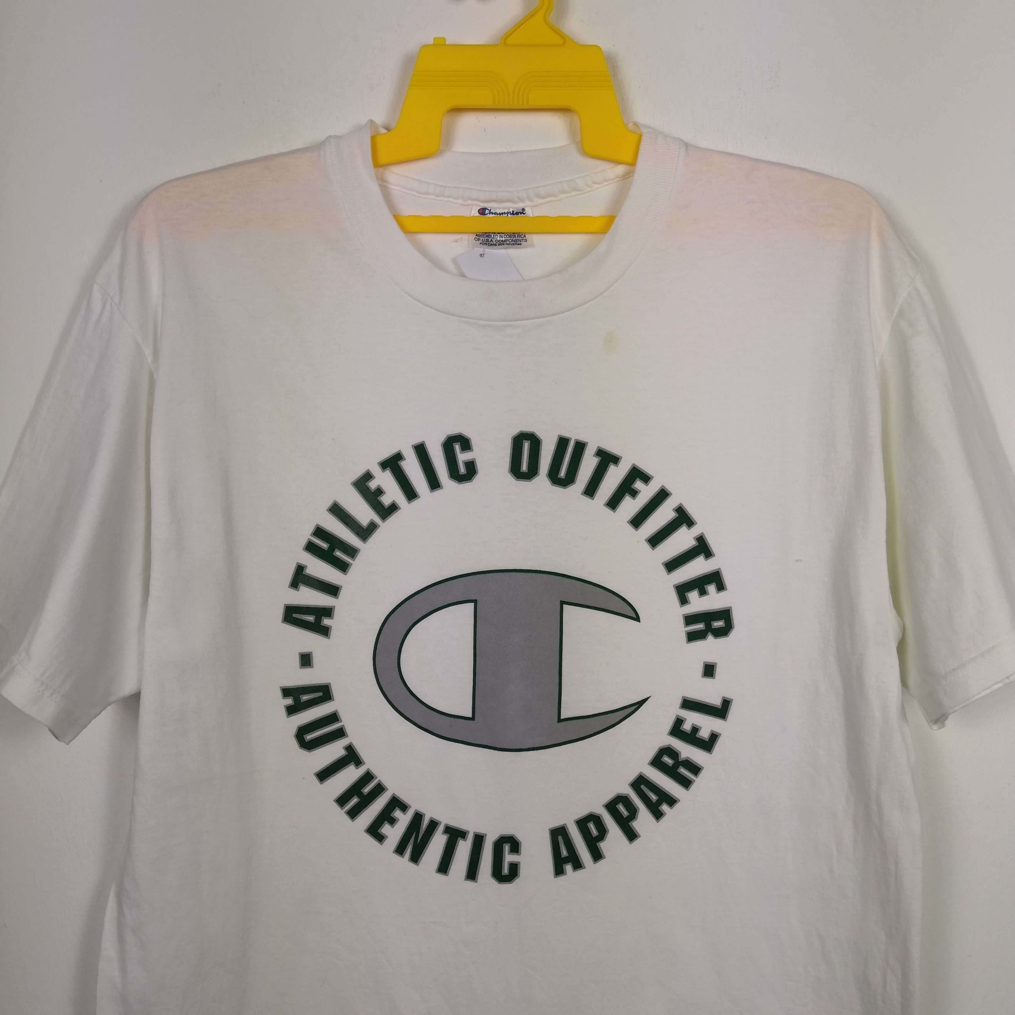 Champion Vintage 90s Champion T-Shirt Logo Streetswear Crewneck Tees Size US L / EU 52-54 / 3 - 2 Thumbnail