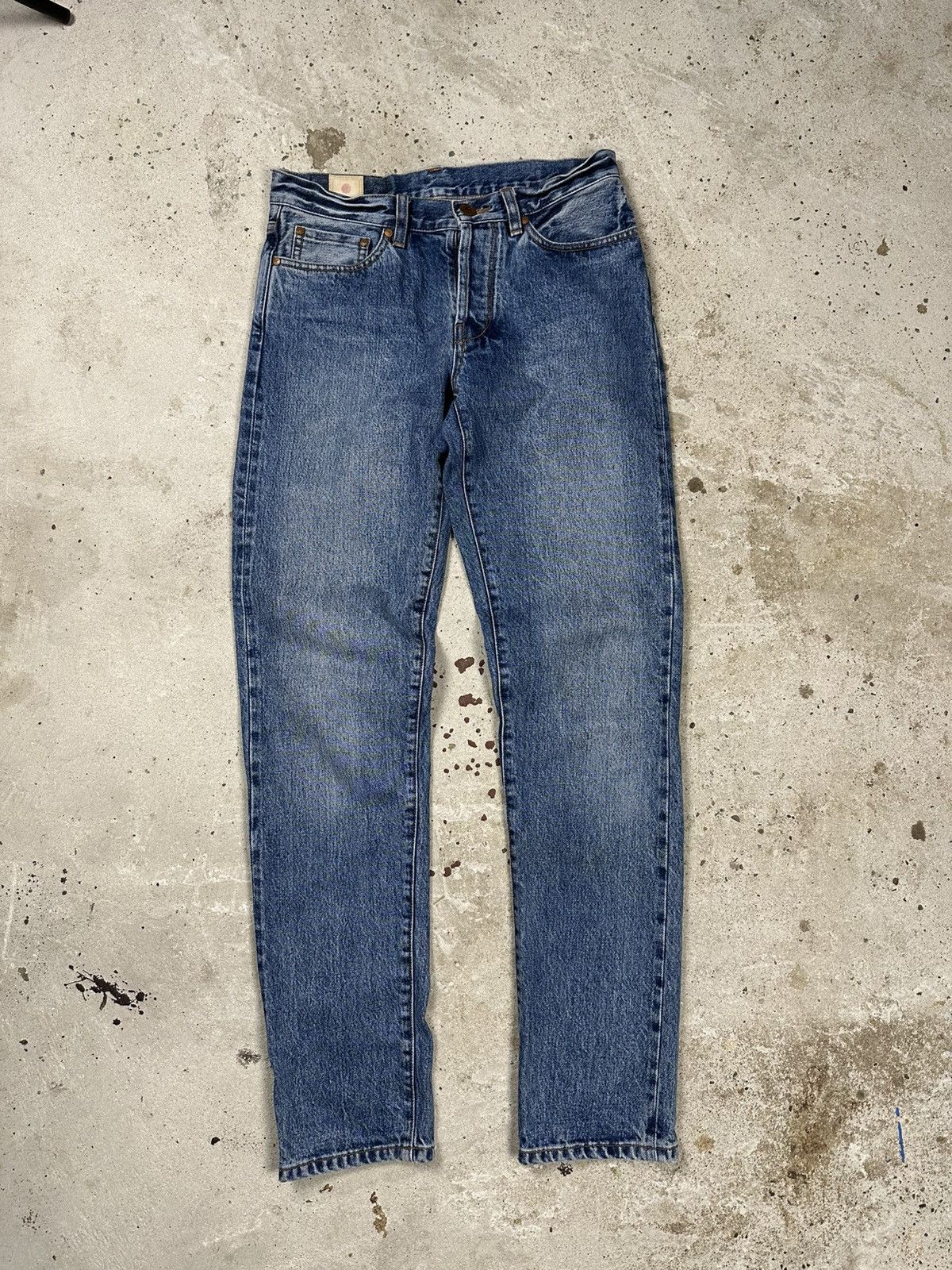 Han Kjobenhavn Han Kjobenhavn Blue Selvedge Denim Pants Jeans Selvage Size US 28 / EU 44 - 3 Thumbnail