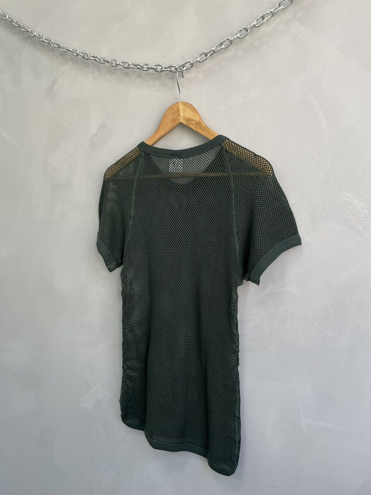 Diesel Vintage slim mesh top GPJ style t shirts y2k Size US L / EU 52-54 / 3 - 7 Thumbnail