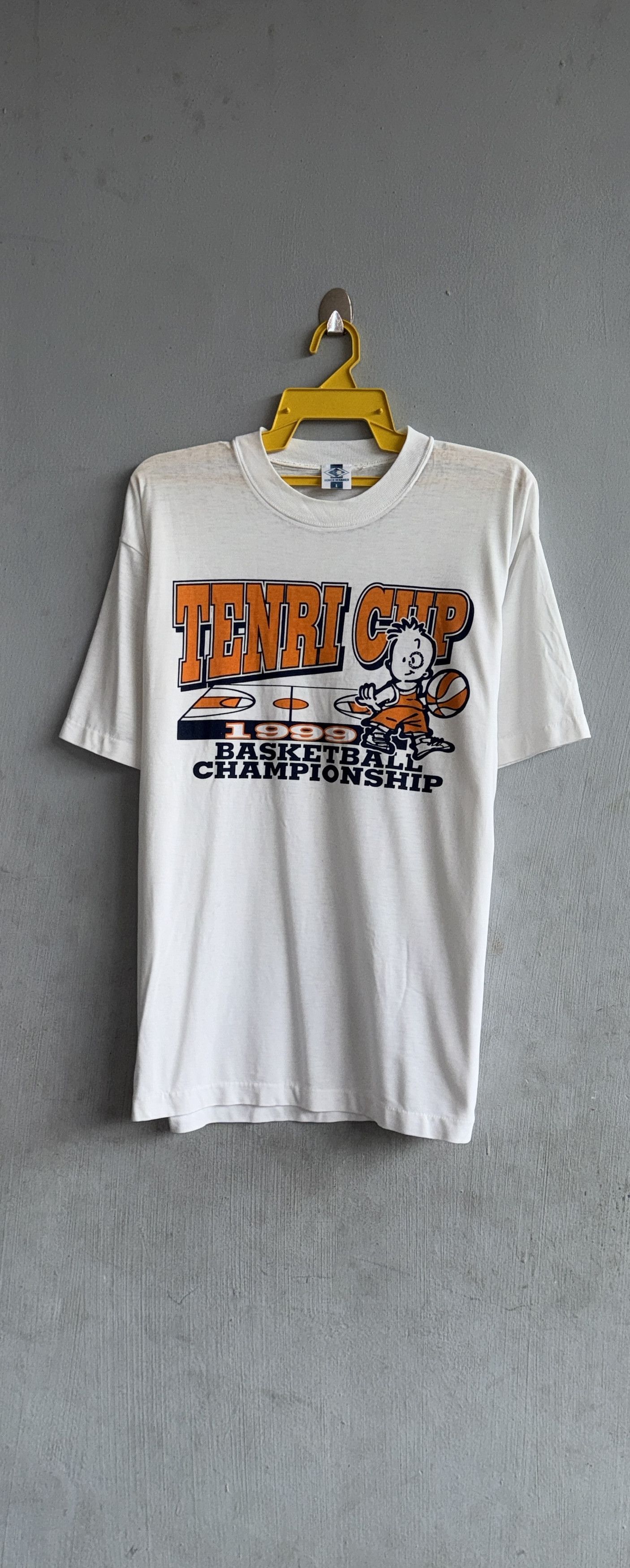 Vintage TENRI CUP 1999 BASKETBALL CHAMPIONSHIP Vintage Shirt Size US L / EU 52-54 / 3 - 1 Thumbnail