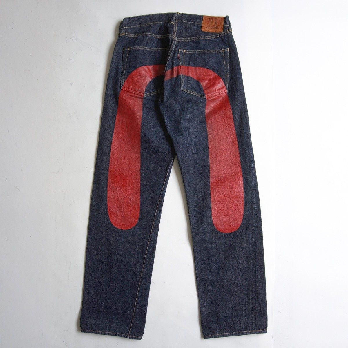 Evisu EVISU LOT.2001 Rigid Denim Pants Size 33×35 Size US 33 - 1 Thumbnail