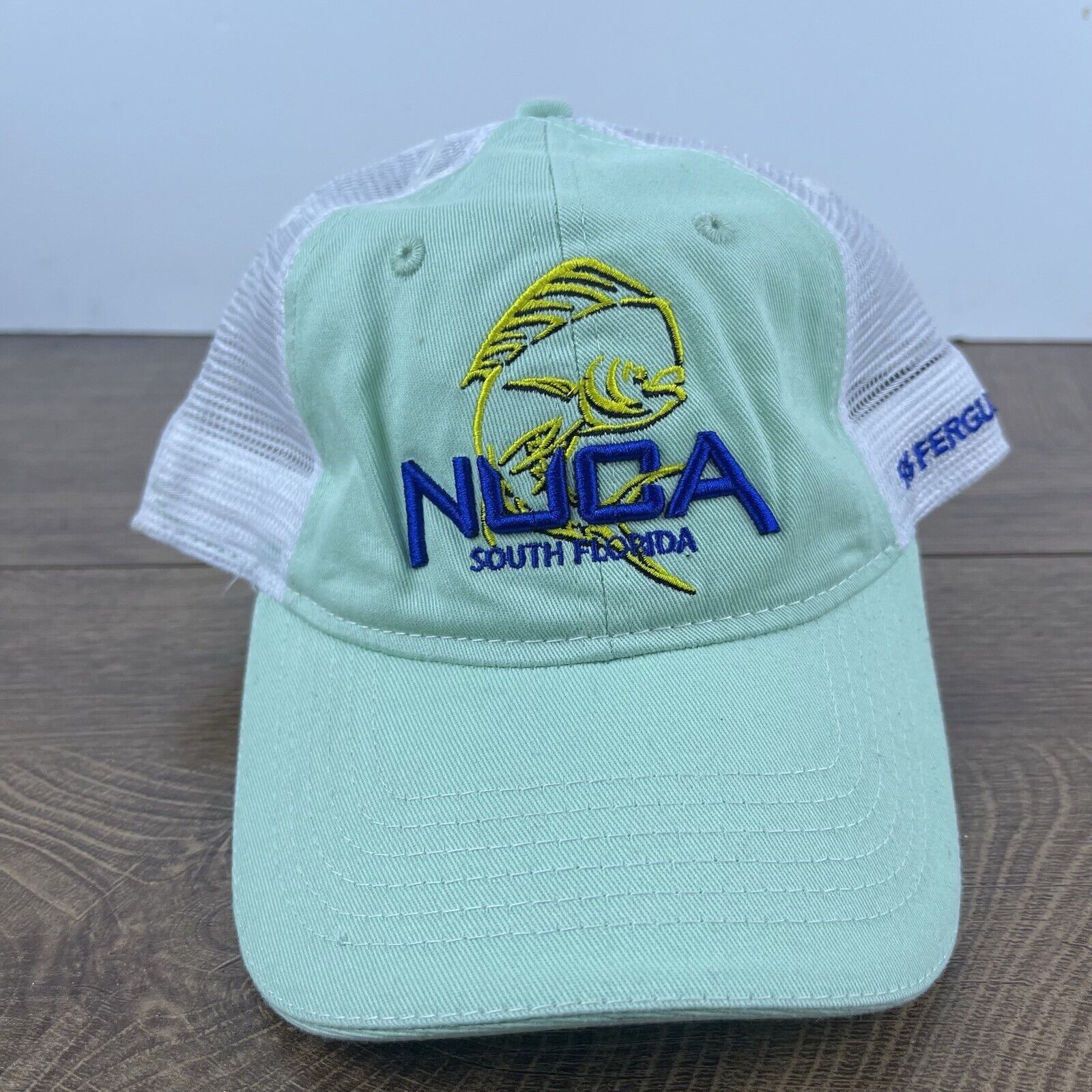 Other NUCA South Florida Hat Adjustable Hat Teal Blue Adjustable H Size ONE SIZE - 2 Thumbnail
