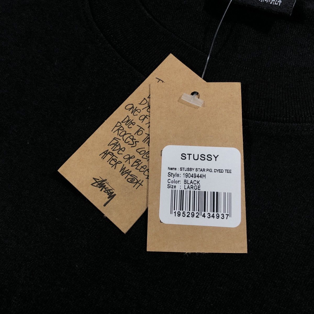 Stussy × Vintage Stussy Star Tee Size US L / EU 52-54 / 3 - 7 Thumbnail