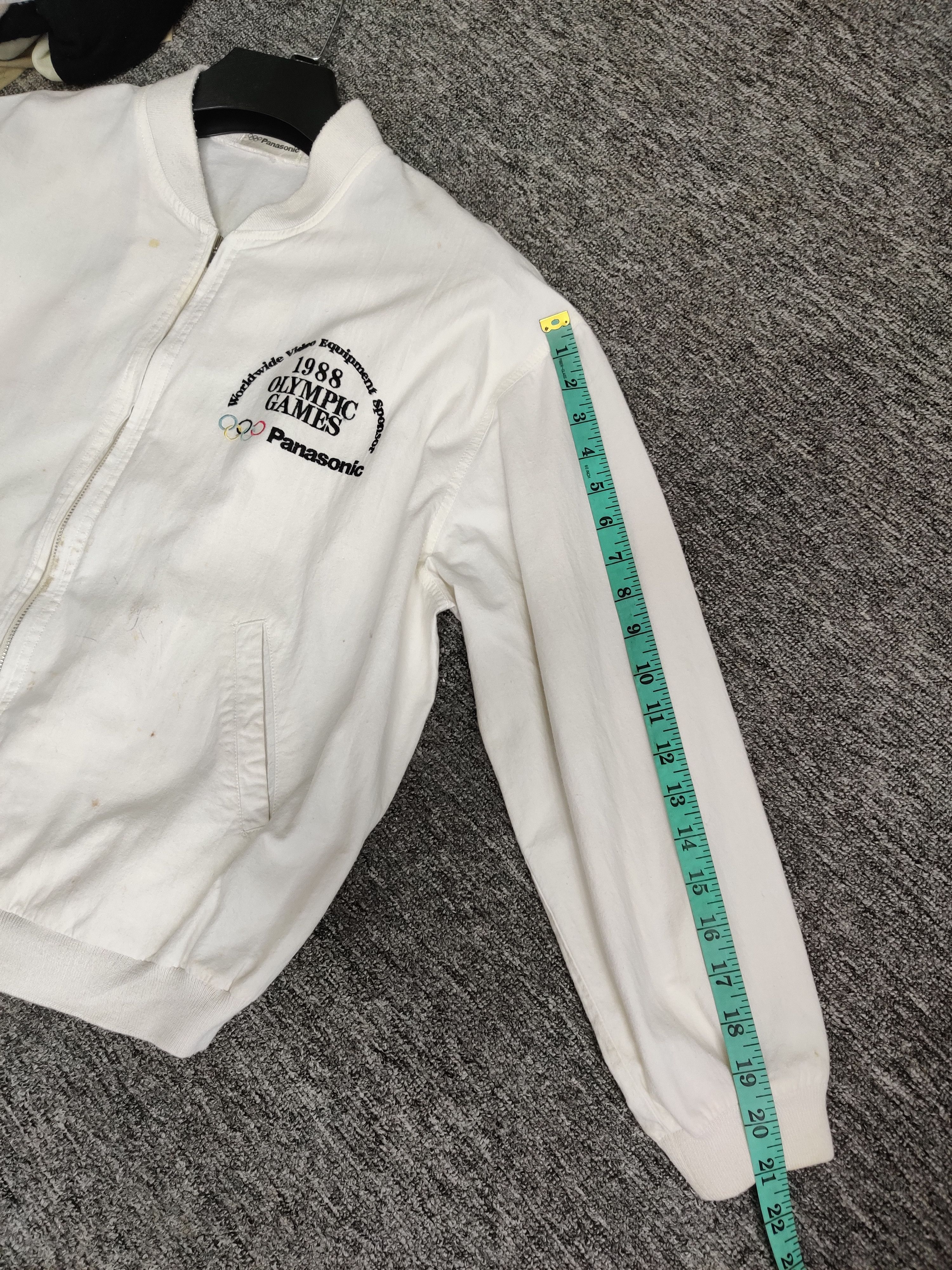 Vintage Vintage 90s Olympics Games Panasonic Bomber Jacket Size US M / EU 48-50 / 2 - 17 Thumbnail