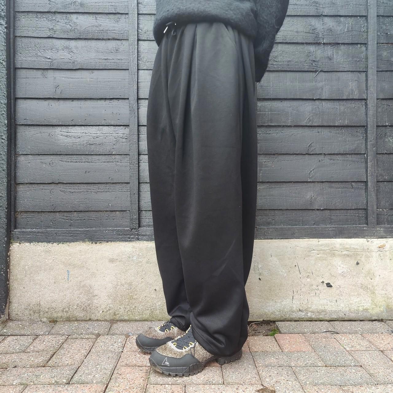 Other Japanese Black Wide Leg Joggers Size US 32 / EU 48 - 2 Thumbnail