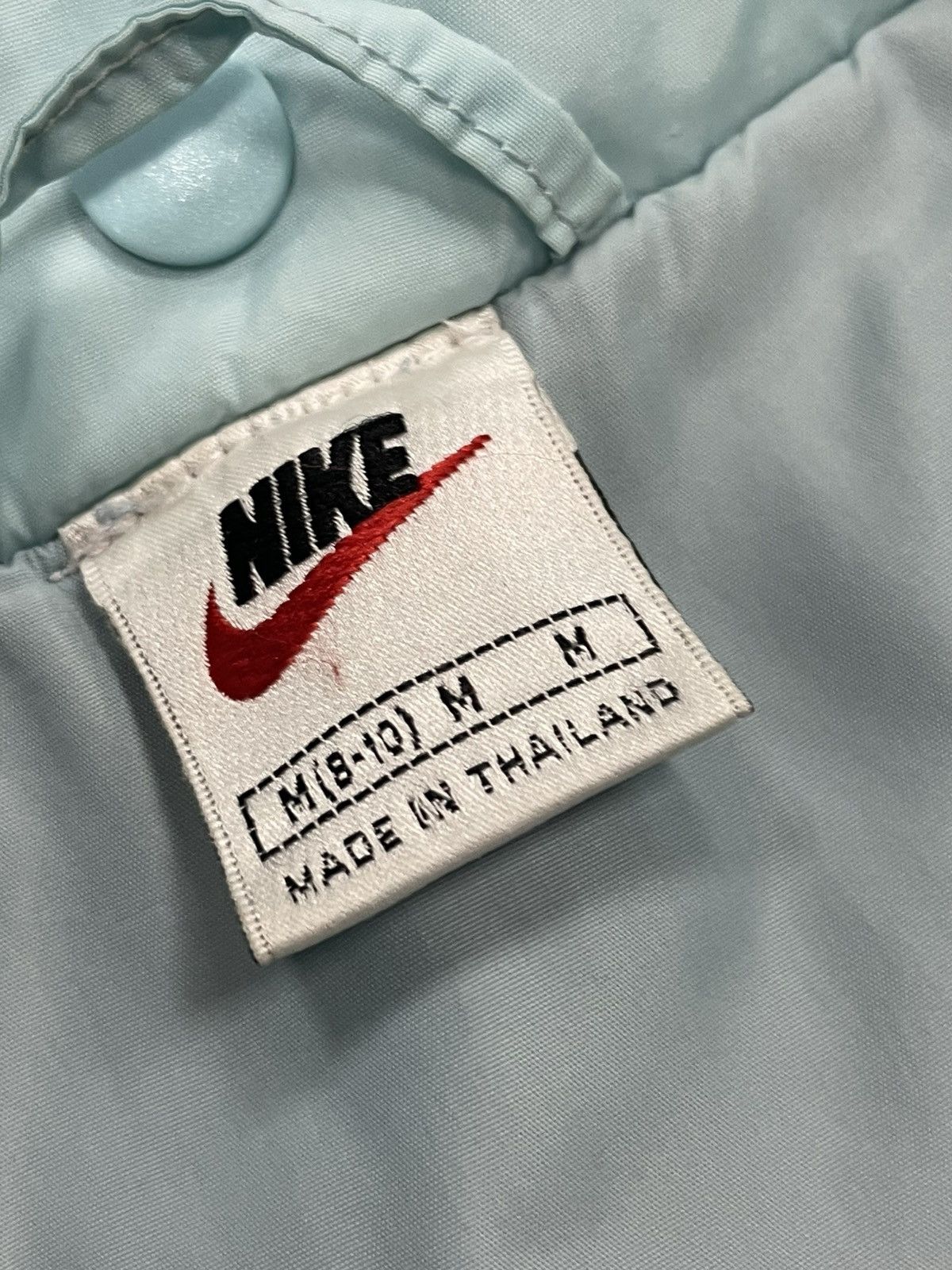 Nike Vintage Nike Big Swoosh Nylon Bomber Jacket Size US S / EU 44-46 / 1 - 9 Thumbnail