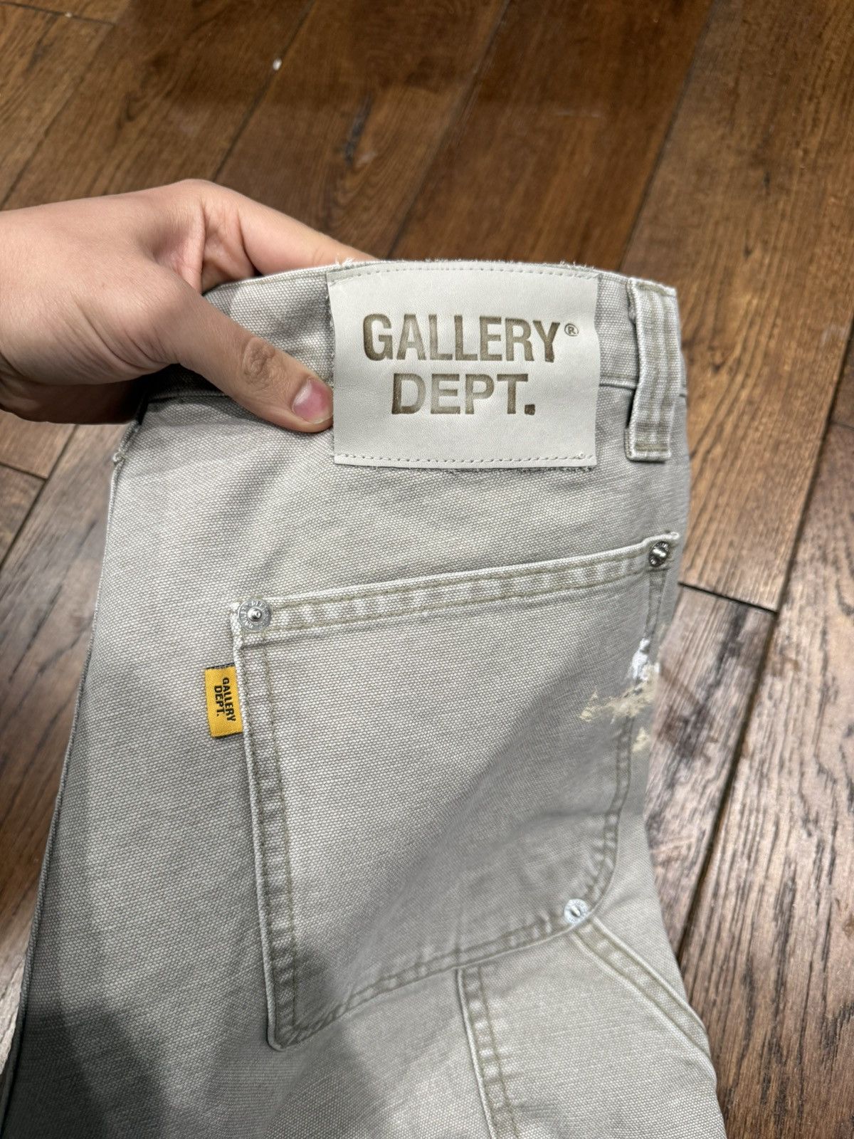 Gallery Dept. Gallery Dept. La Flare Carpenter pants Cement grey Size US 33 - 8 Thumbnail
