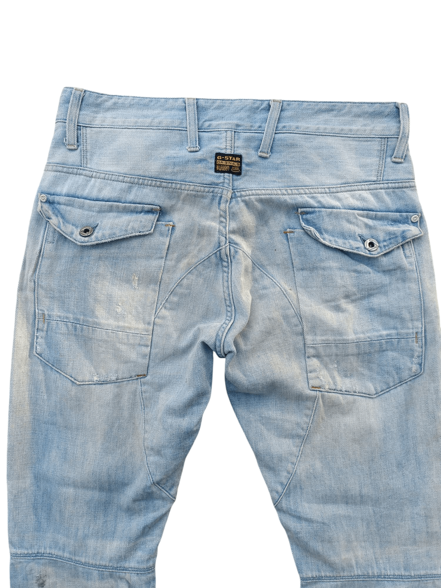G-Star RARE 🔥 G Star Raw Denim 6 Pocket Distressed Denim E219 Size US 34 / EU 50 - 7 Thumbnail