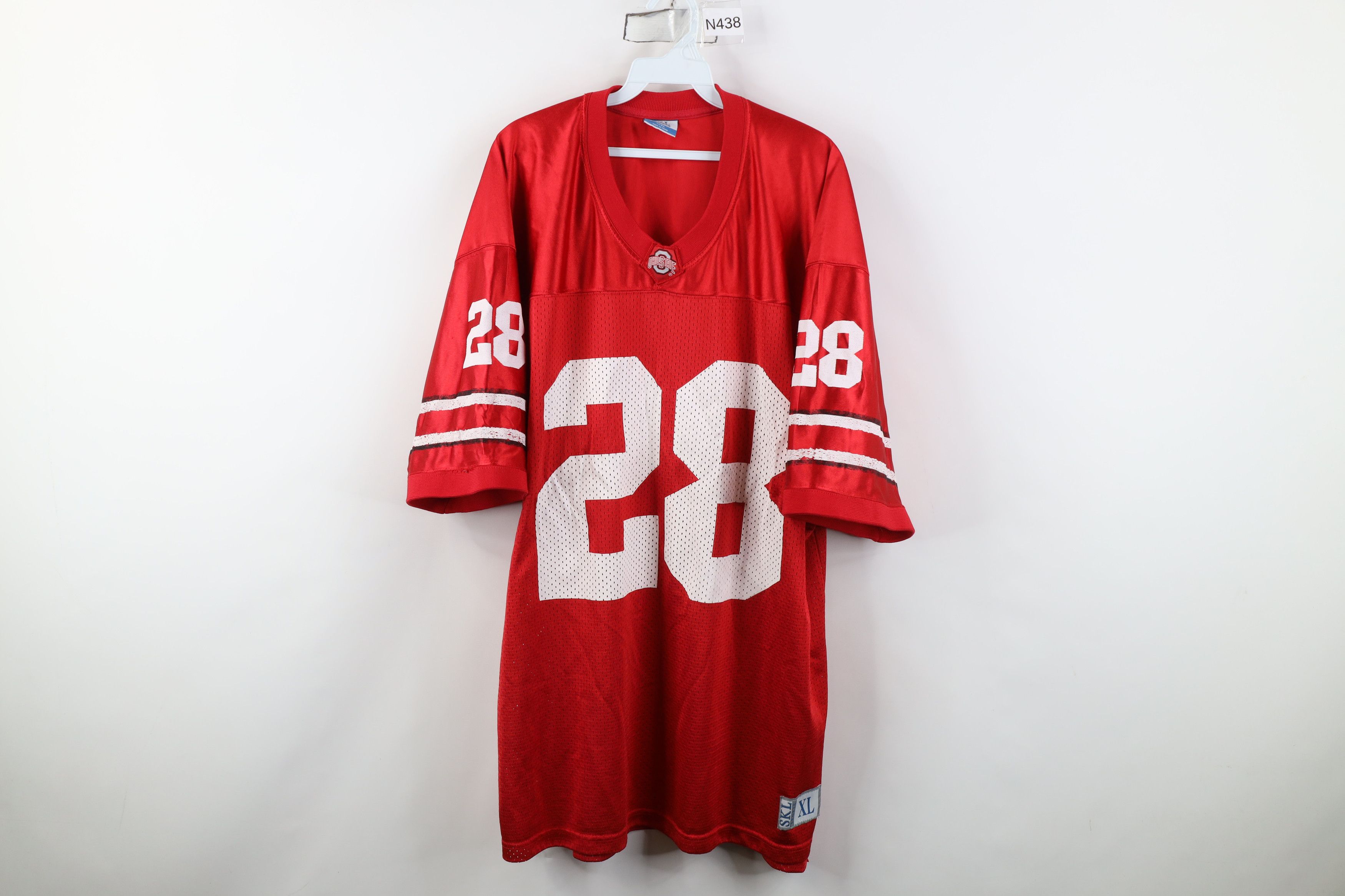 Vintage Vintage 90s Y2K Ohio State University Football Jersey #28 Size US XL / EU 56 / 4 - 1 Thumbnail