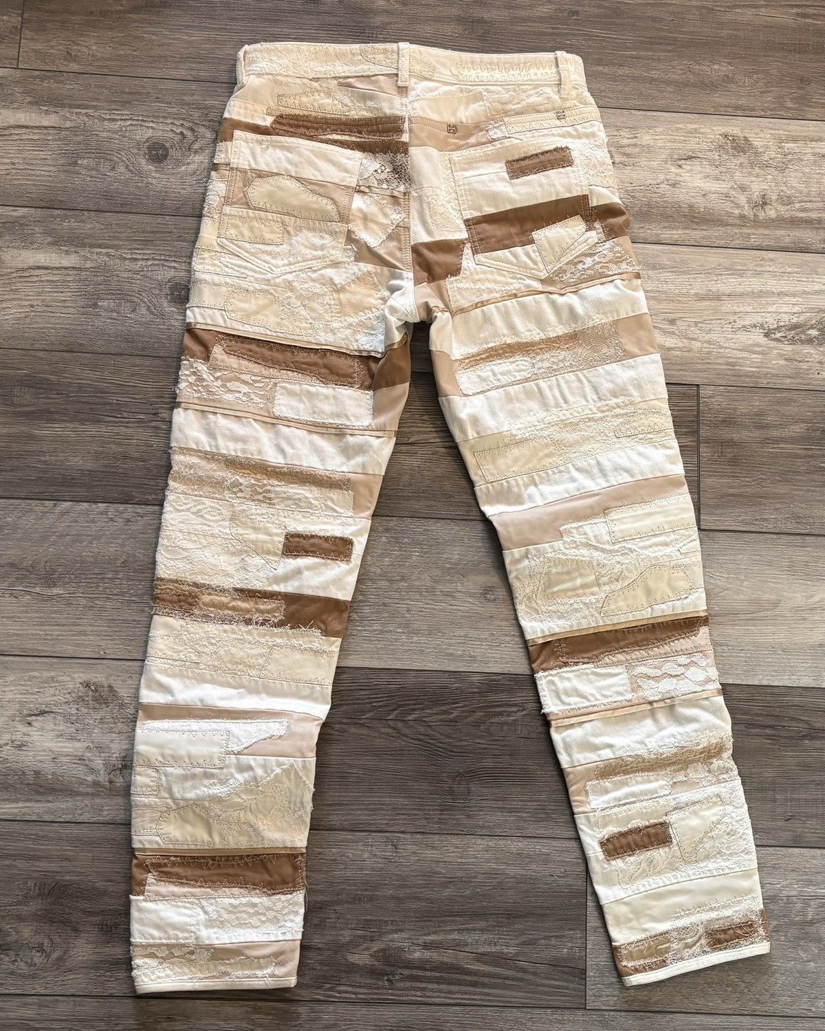 Alyx Lace Leather Boro Paneled Denim Size US 34 / EU 50 - 6 Thumbnail