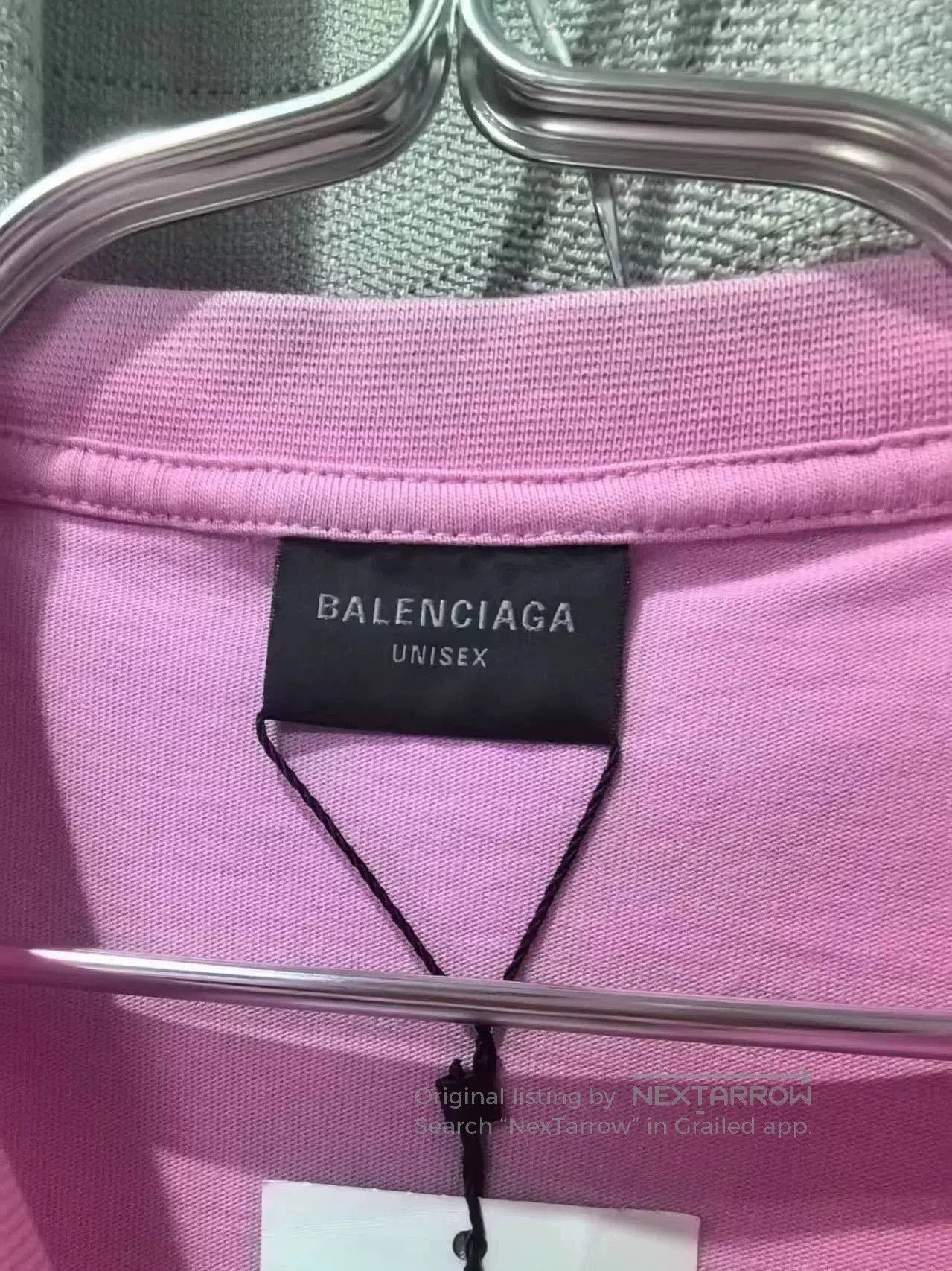 Balenciaga Balenciaga Pink Short Sleeve Tee. Size US XXS / EU 40 - 3 Thumbnail