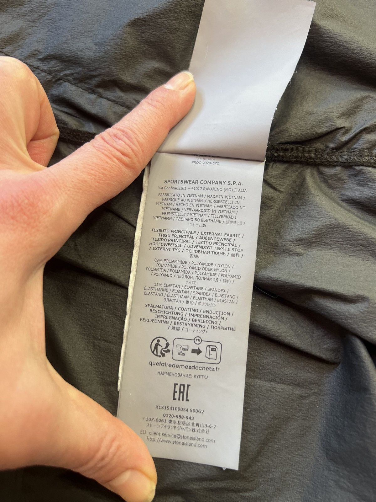 Stone Island Stone Island Stellina Skin Touch Nylon-TC Jacket M NWT Size US M / EU 48-50 / 2 - 13 Thumbnail