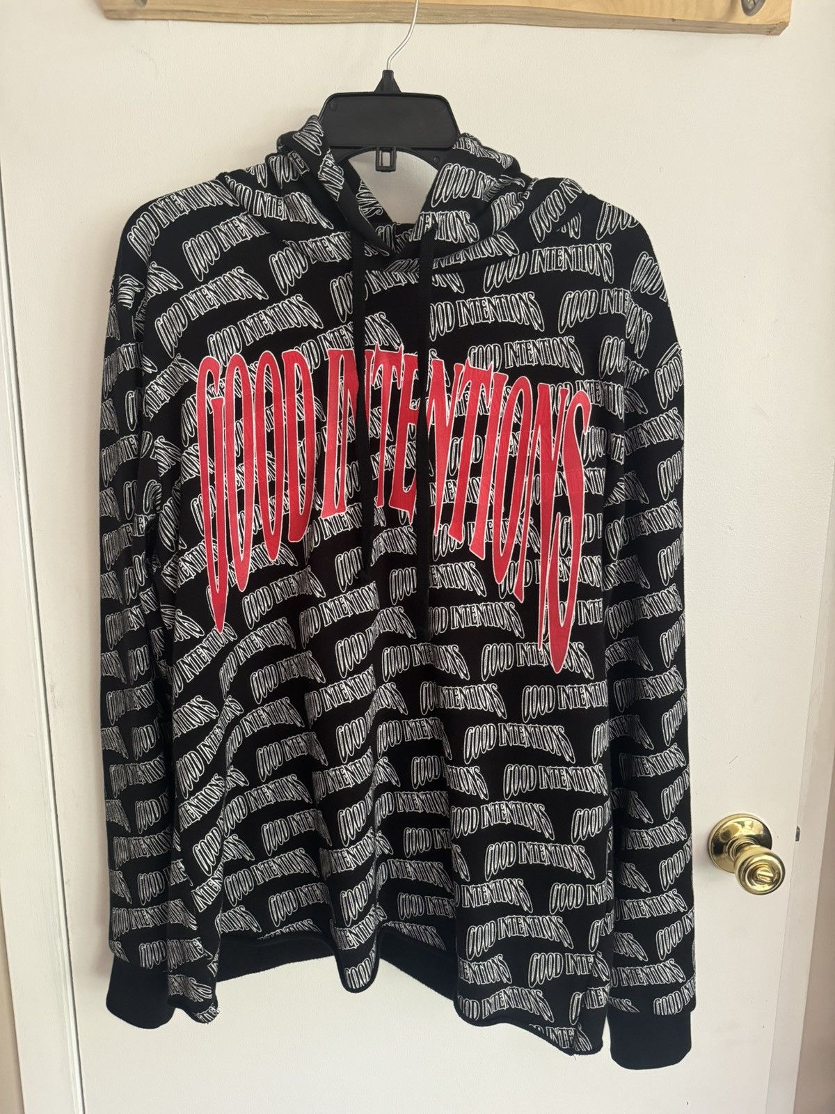 Vlone Nav x Vlone All Over Hoodie Size US L / EU 52-54 / 3 - 1 Thumbnail